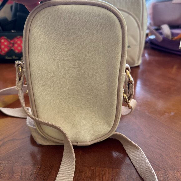 Disney White Minnie Mouse Small Crossbody / Sling Bag NWOT - Picture 2 of 6